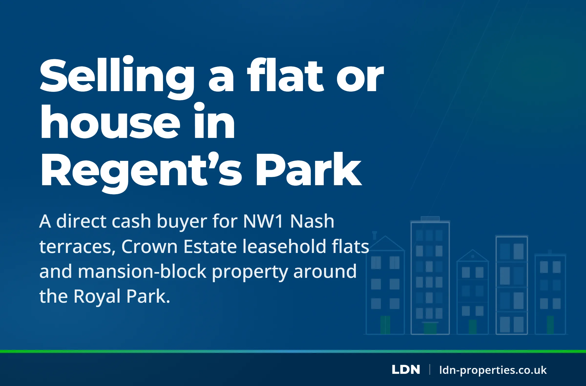 Selling a flat or house in Regent’s Park — LDN Properties