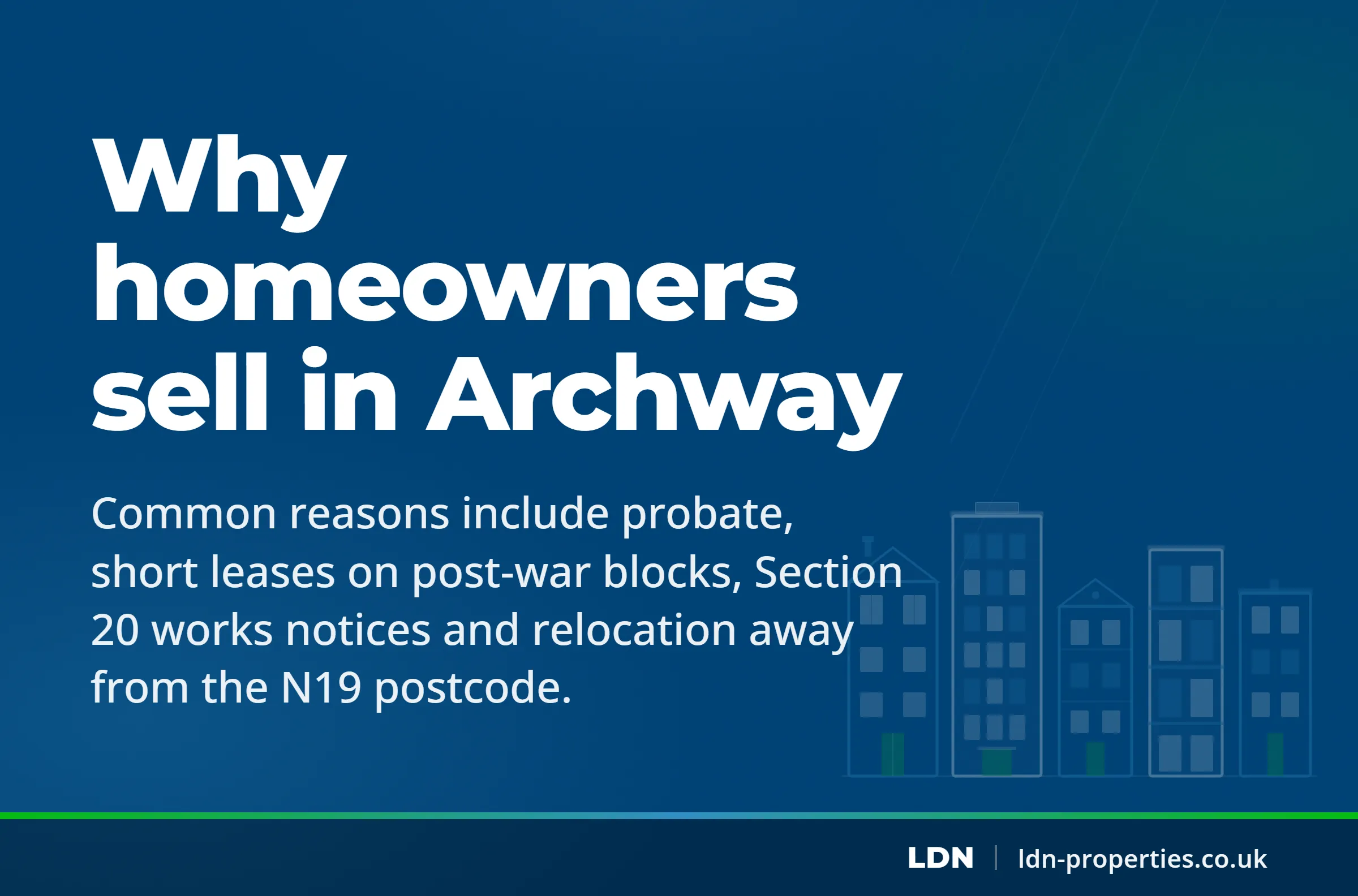 Why homeowners sell in Archway — LDN Properties