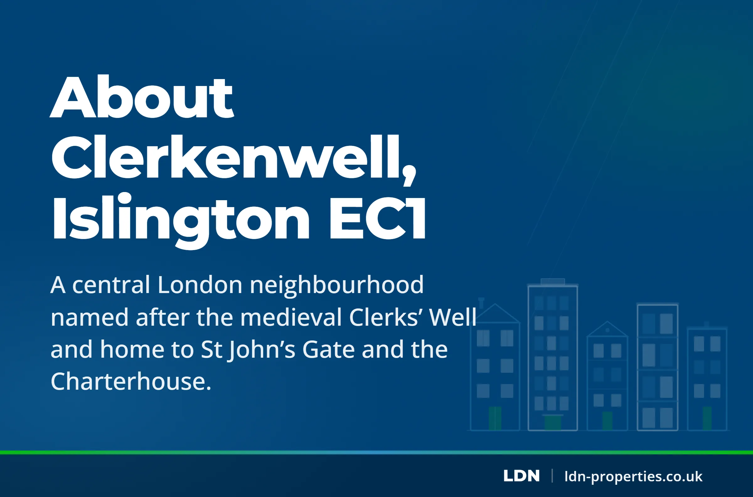 About Clerkenwell, Islington EC1 — LDN Properties