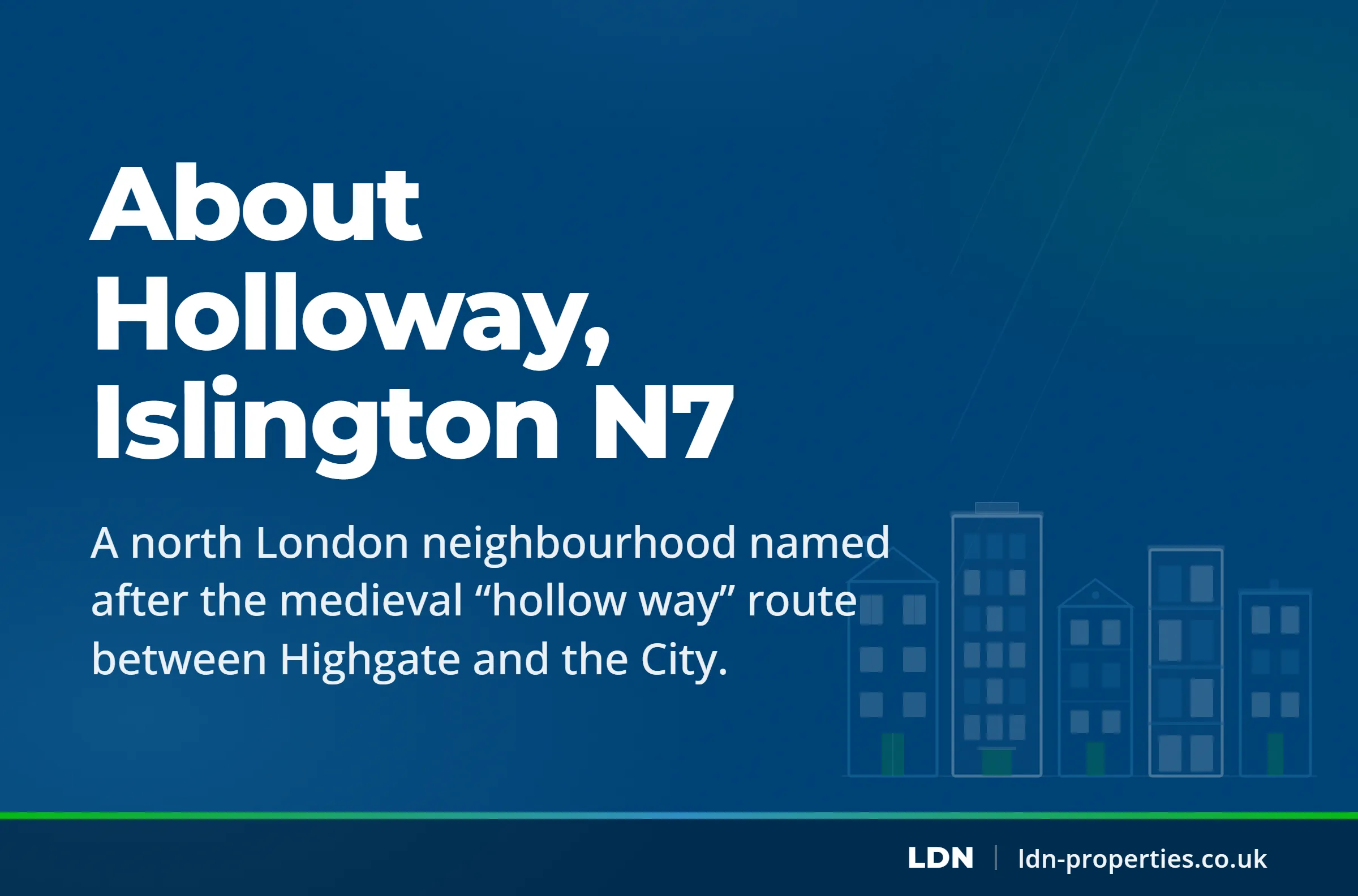 About Holloway, Islington N7 — LDN Properties