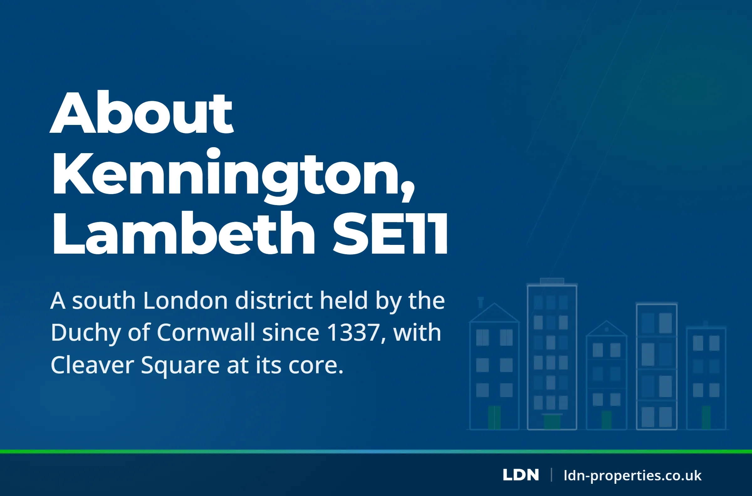 About Kennington, Lambeth SE11 — LDN Properties