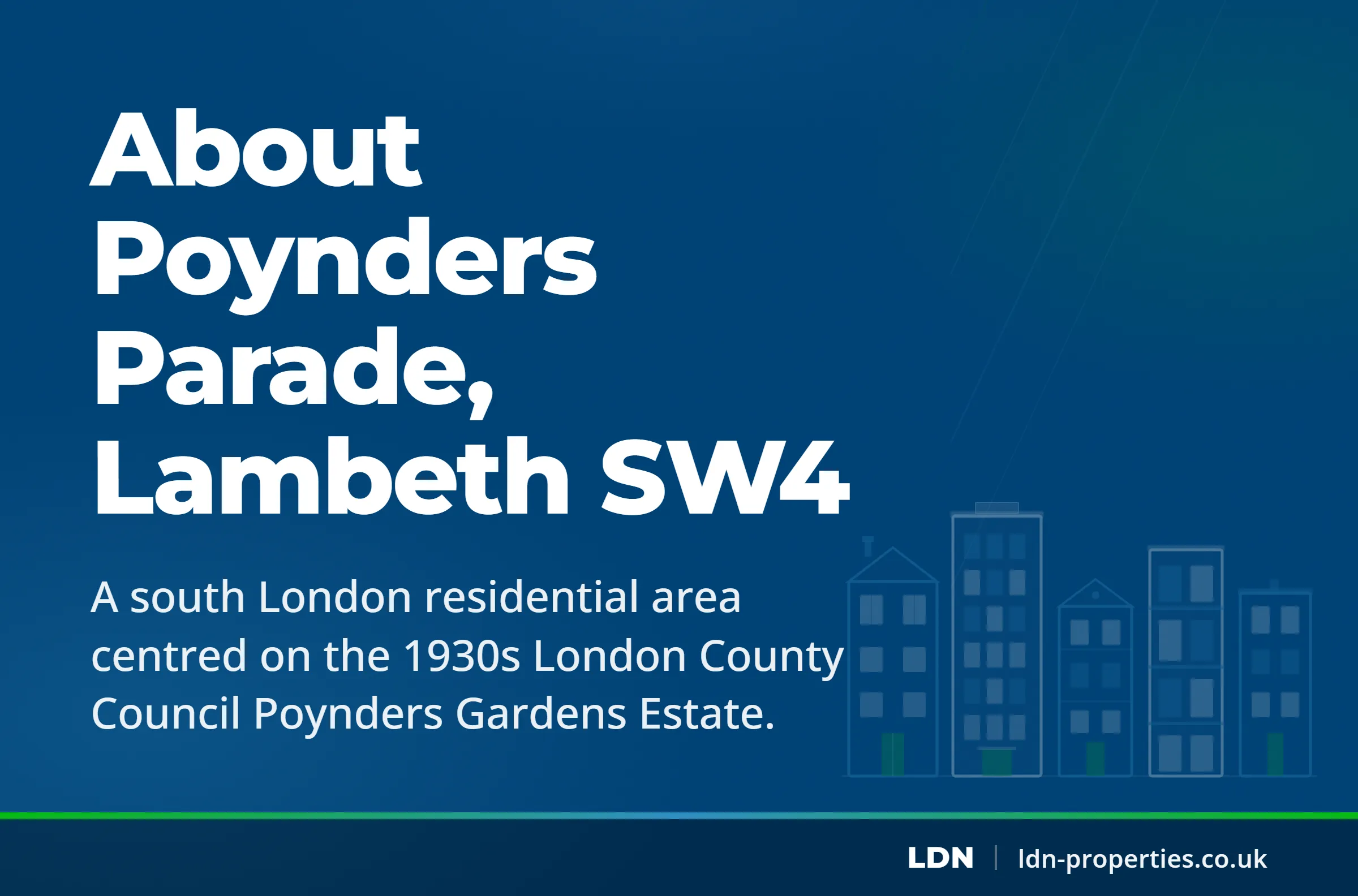 About Poynders Parade, Lambeth SW4 — LDN Properties