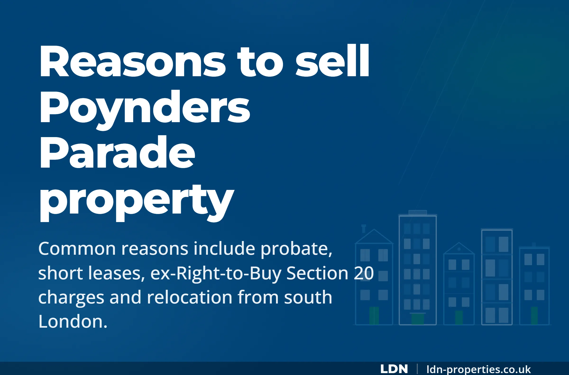 Reasons to sell Poynders Parade property — LDN Properties