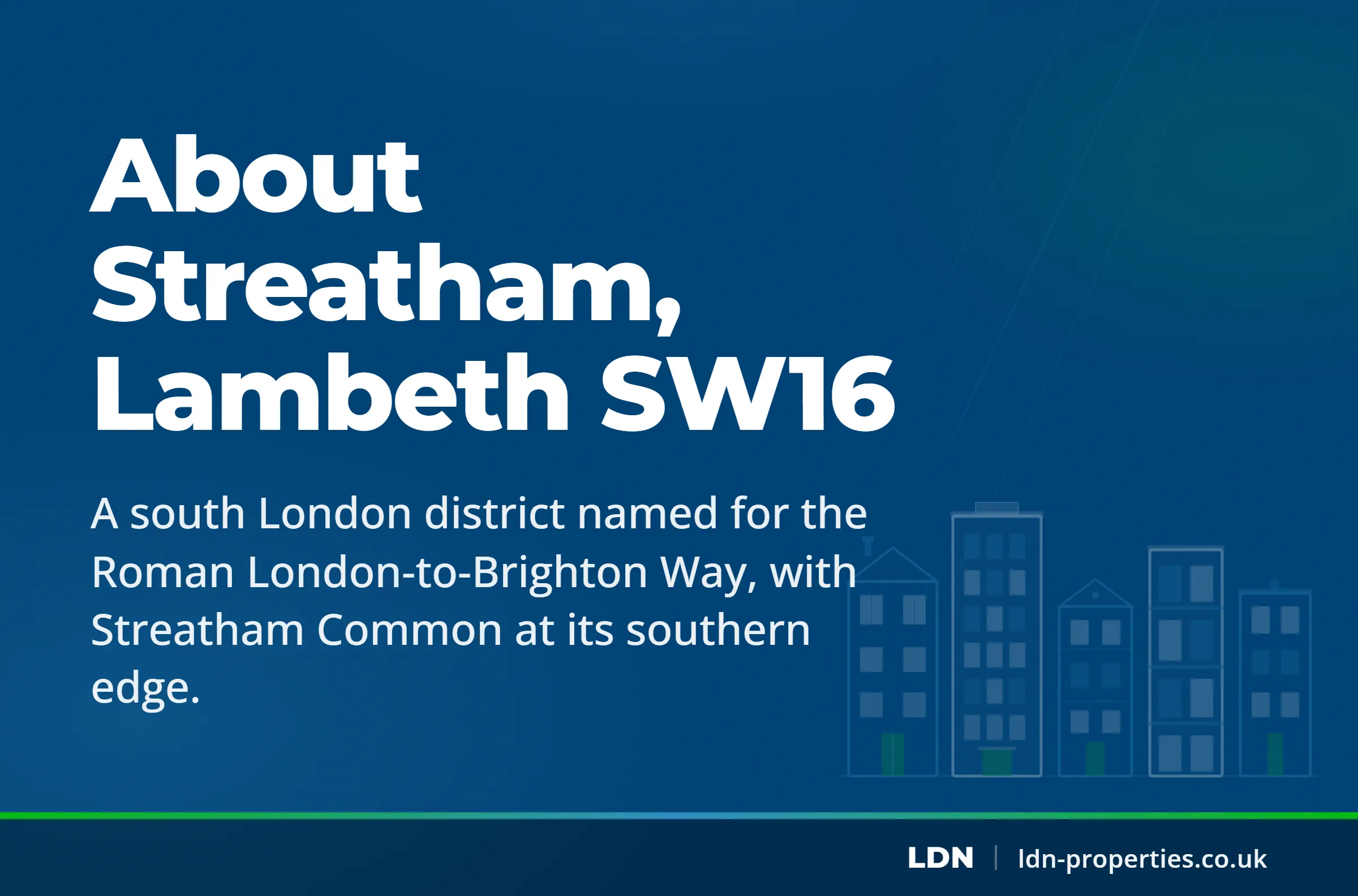 About Streatham, Lambeth SW16 — LDN Properties