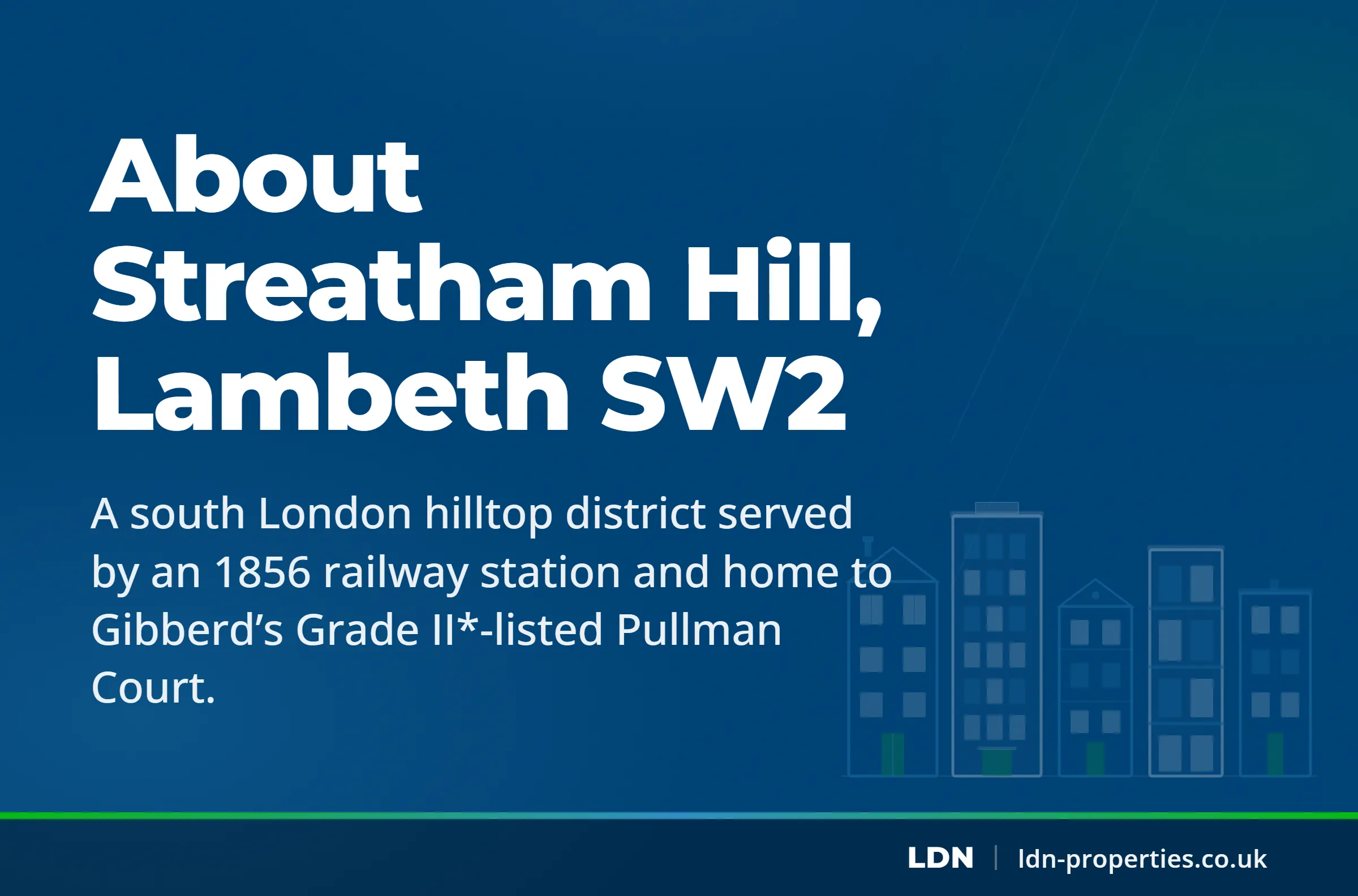 About Streatham Hill, Lambeth SW2 — LDN Properties