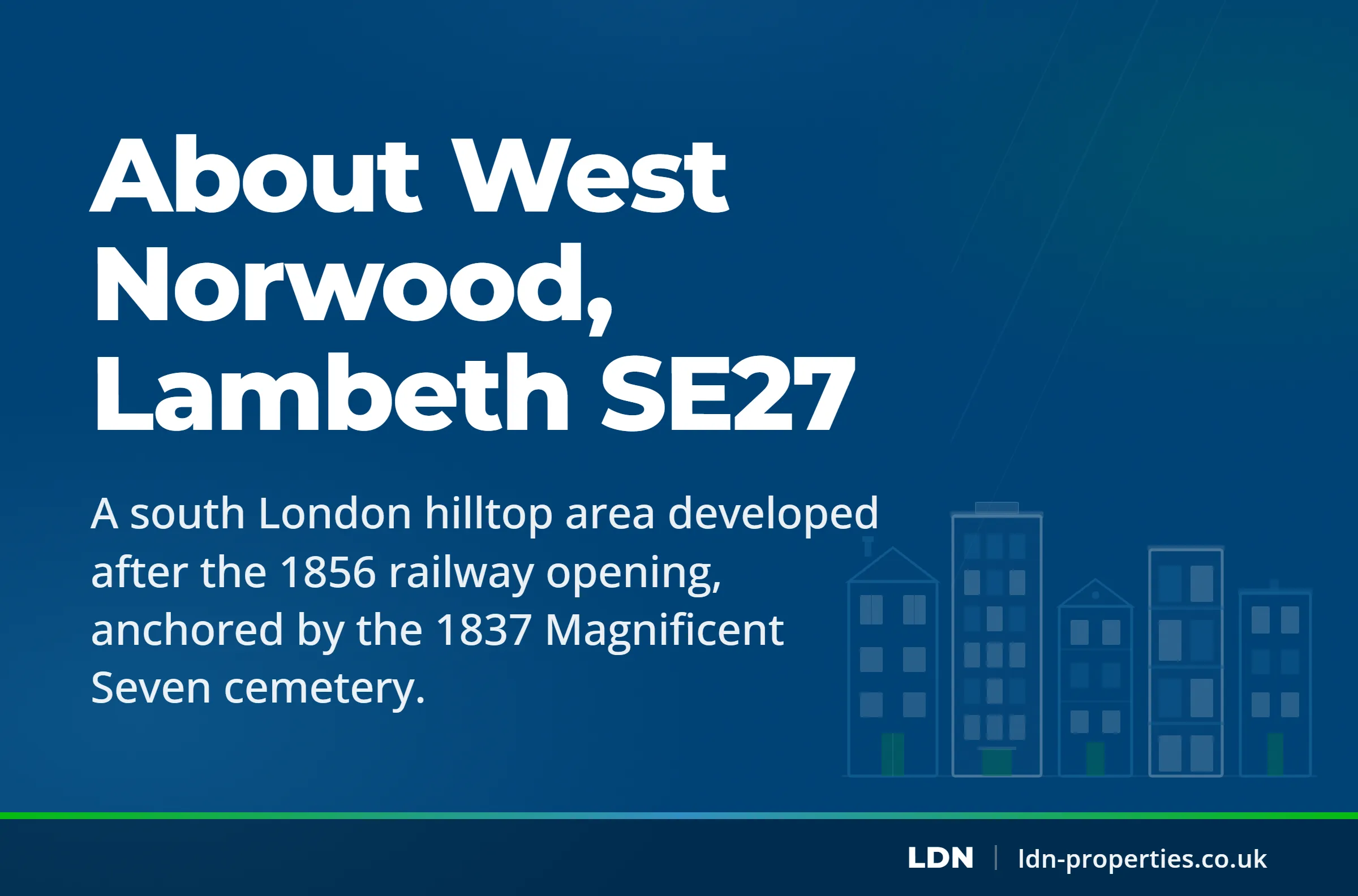 About West Norwood, Lambeth SE27 — LDN Properties
