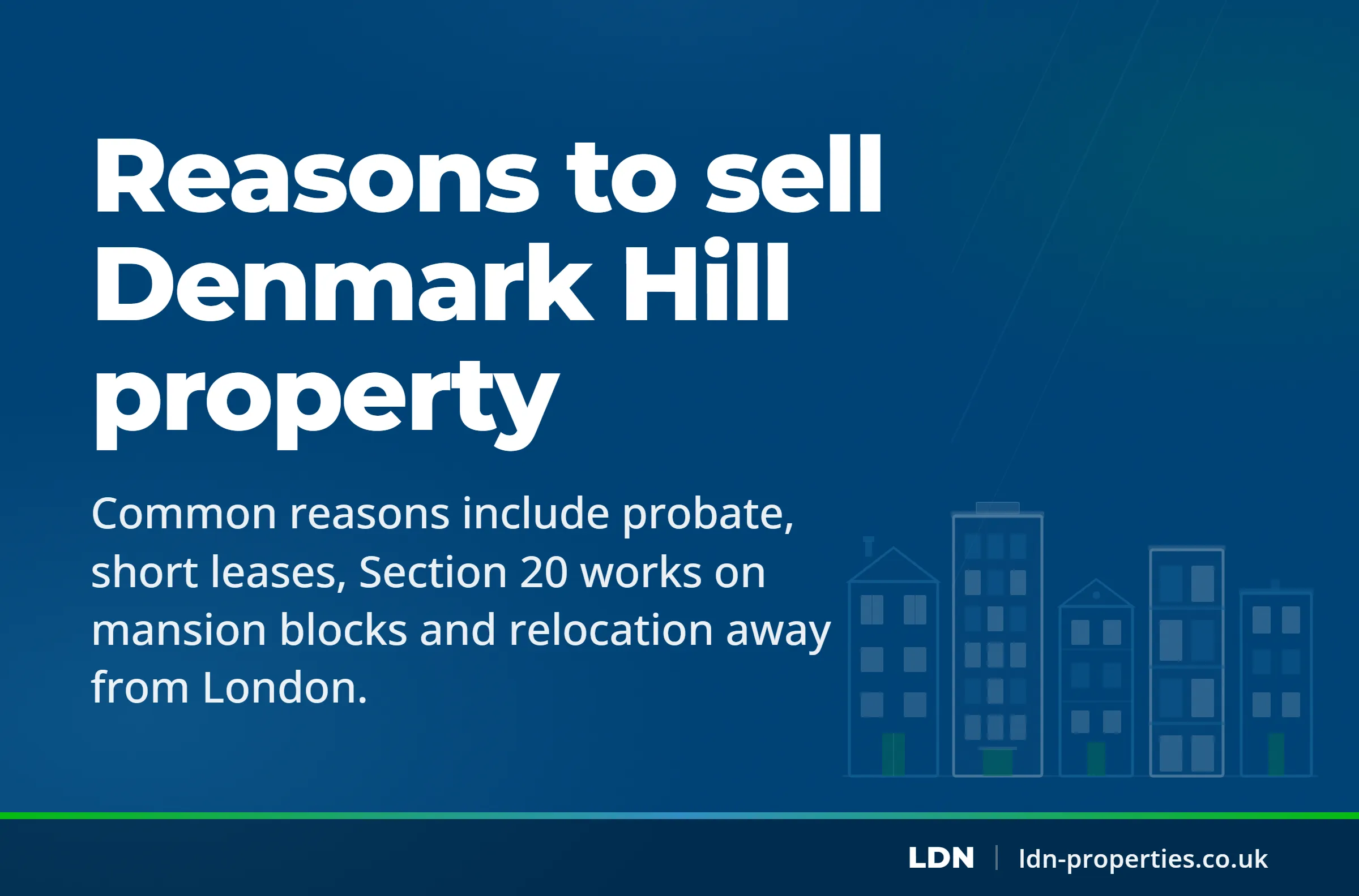 Reasons to sell Denmark Hill property — LDN Properties