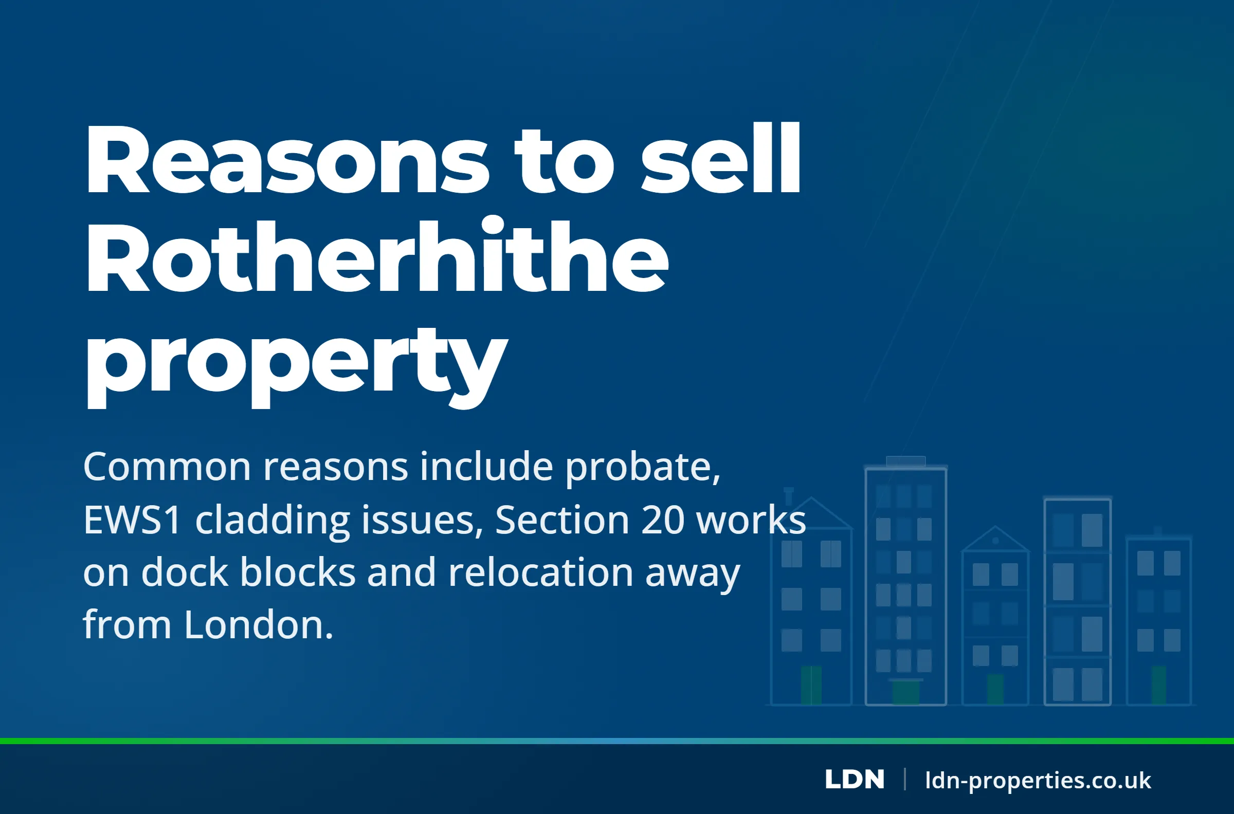 Reasons to sell Rotherhithe property — LDN Properties