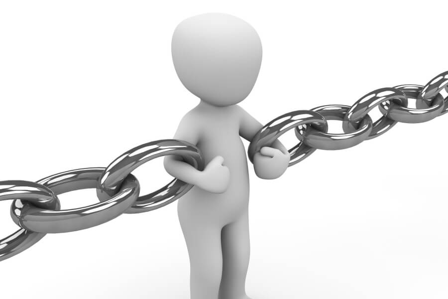 Property chain break