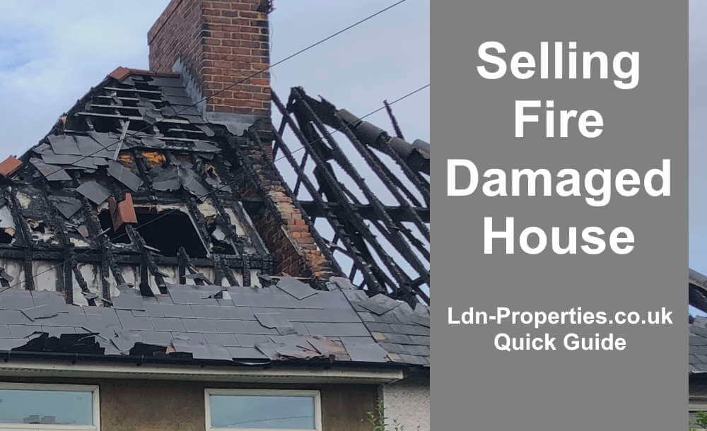 Selling fire damaged house guide