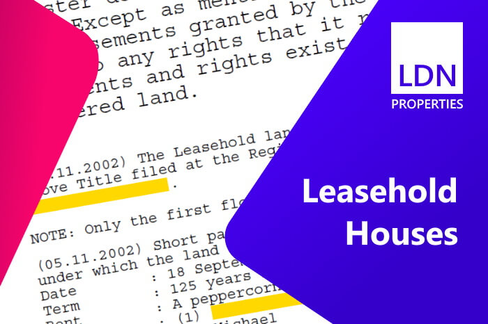 Selling leasehold houses in London