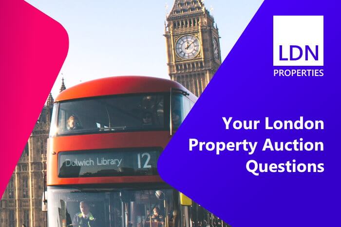 London property auction questions and answers