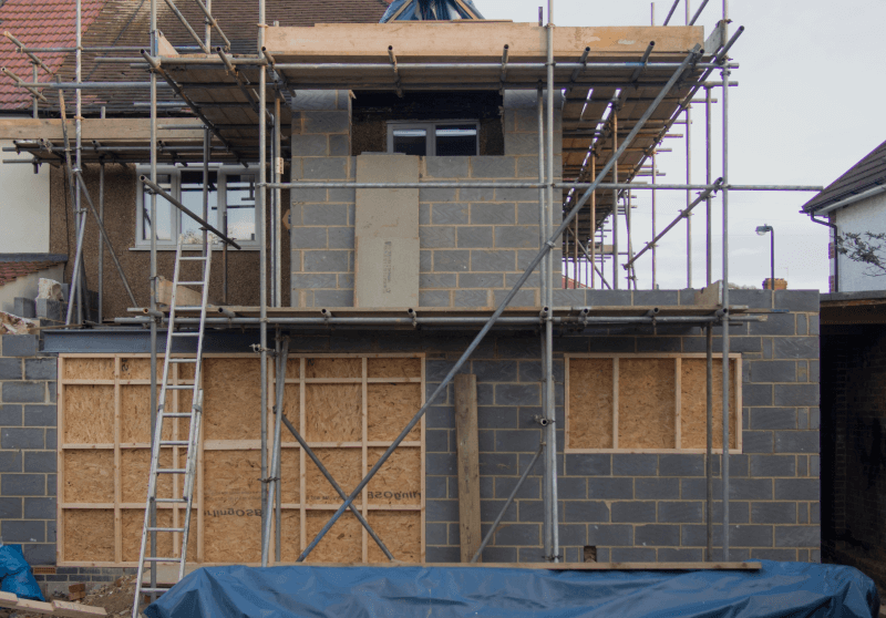 House being built that doesn't yet have buildings regulations approval