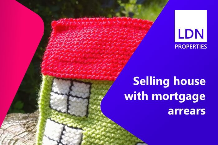 Selling house with mortgage arrears