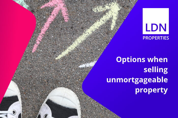 Options for selling unmortgageable property