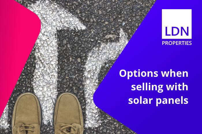 Options when selling house with solar panels