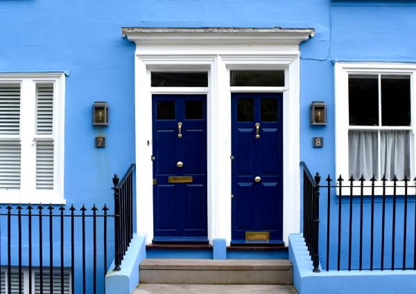 Terraced house selling at auction