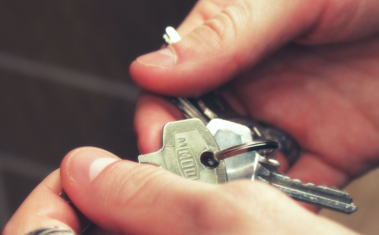 Keys to an inherited house