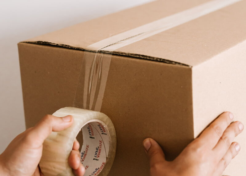 Packing boxes when selling before probate