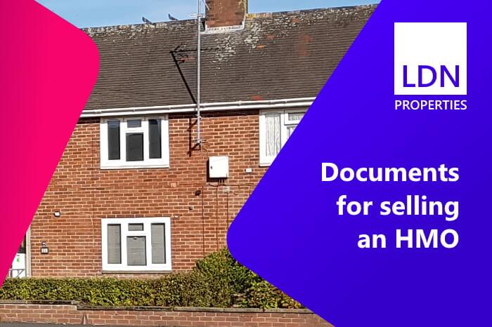 Documents for selling an HMO