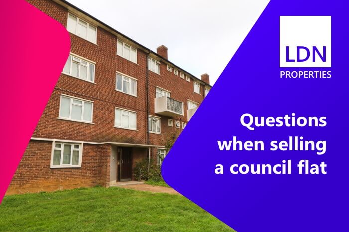 Questions about selling a council flat