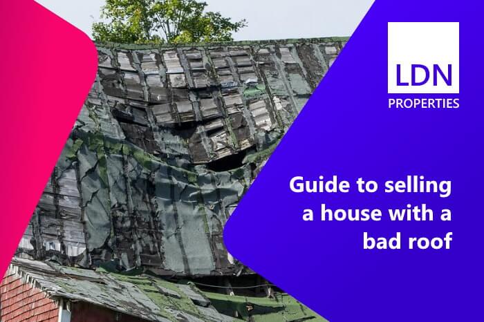 Selling house with a bad roof - guide