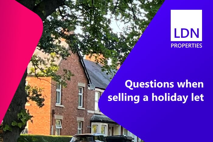 Questions when selling a holiday let