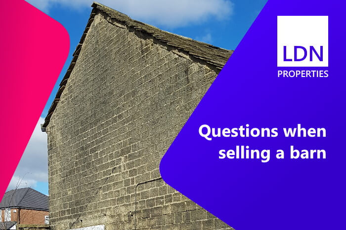 Questions when selling a barn
