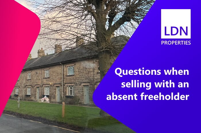 Questions when selling with an absent freeholder