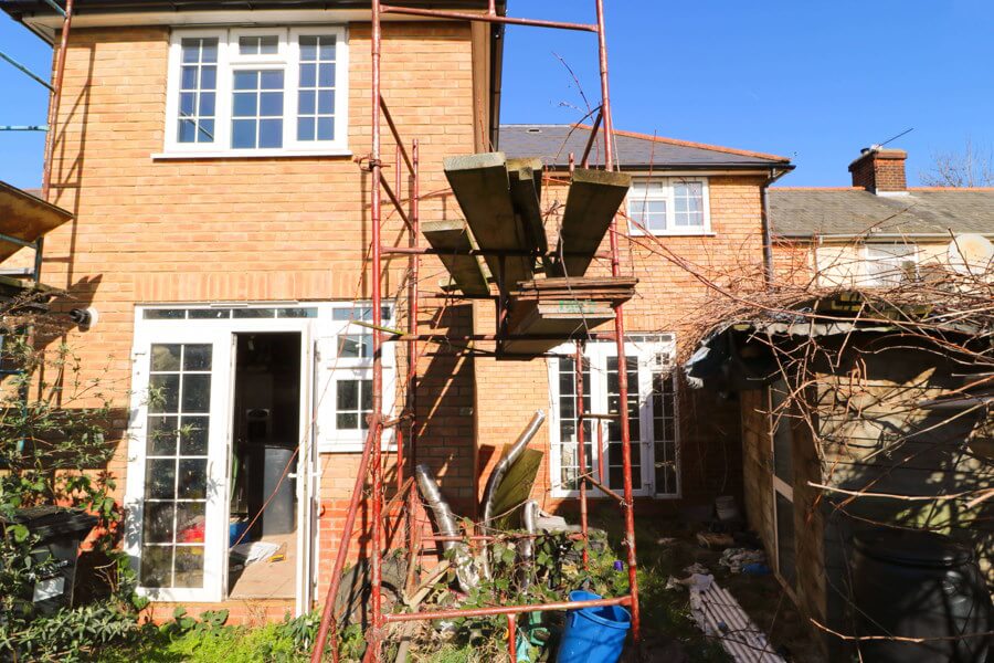 Selling a half-finished house