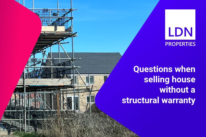Questions when selling house without structural warranty