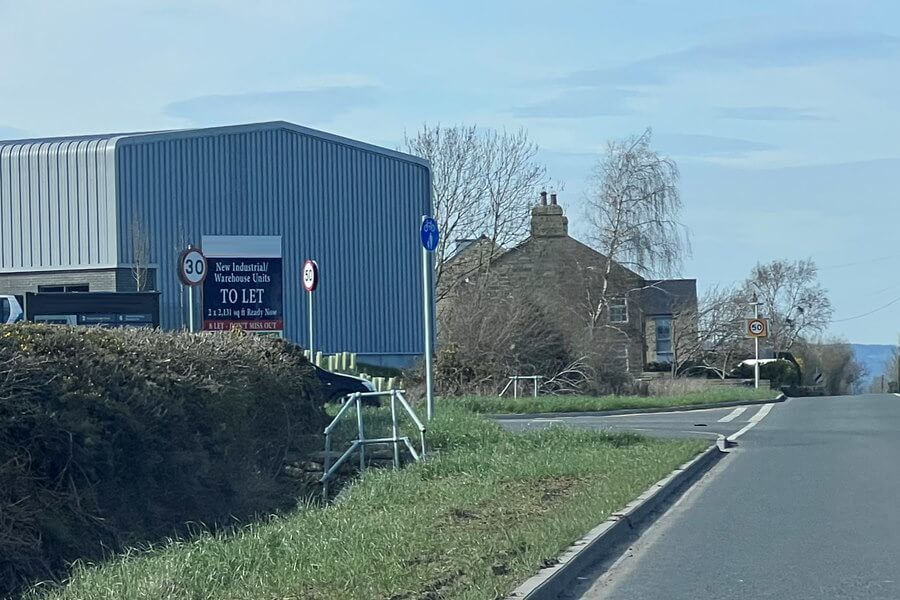 Selling property near industrial estate