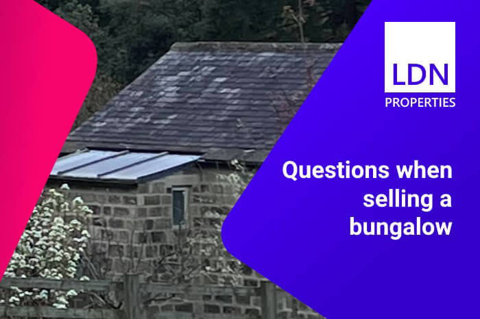 Questions when selling a bungalow