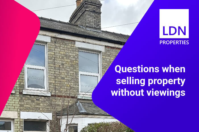 Questions when selling property without viewings