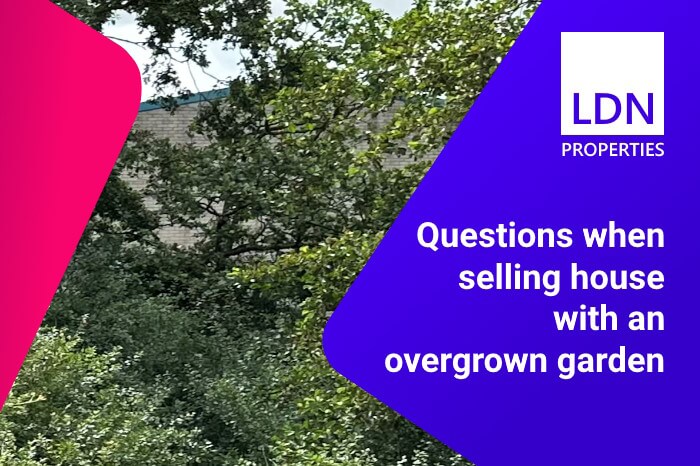 Questions when selling house with an overgrown garden