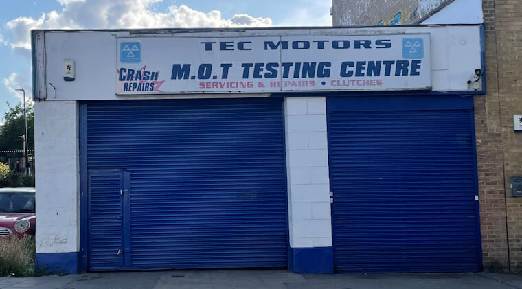 sell mot testing station and repair garage