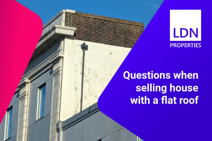 Questions when selling house with a flat roof