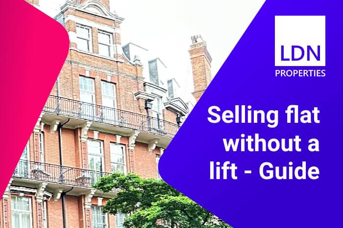 Selling flat without a lift