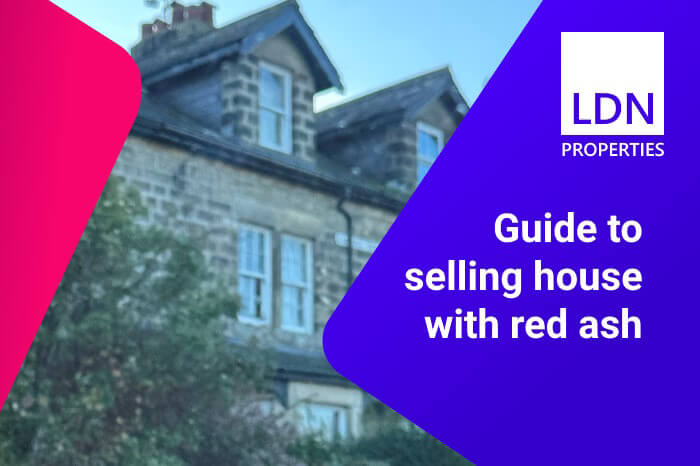 Selling a house with red ash - Guide