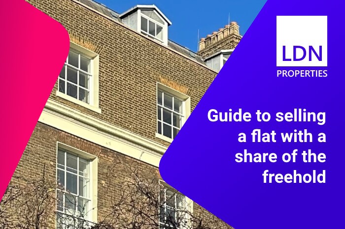 Guide to selling a flat with a share of freehold