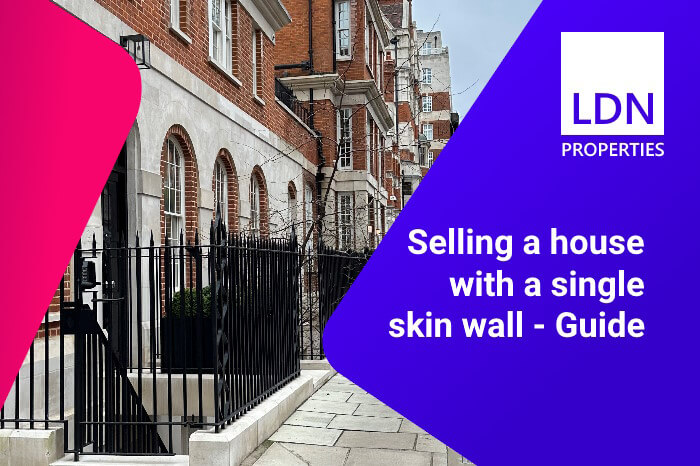 Guide to selling a house with a single skin wall