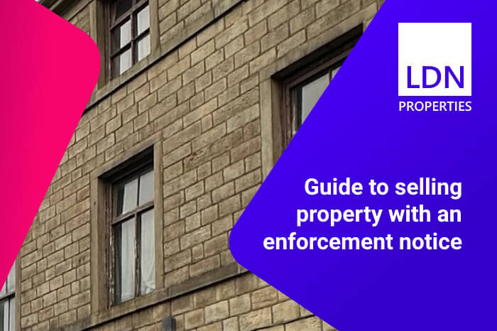 Selling property with an enforcement notice