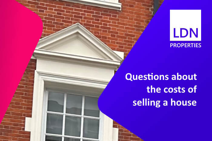 Questions about the costs of selling a house