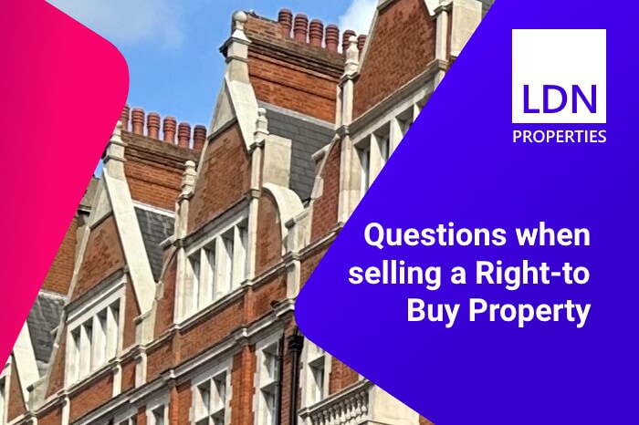 Questions when selling a right-to-buy property