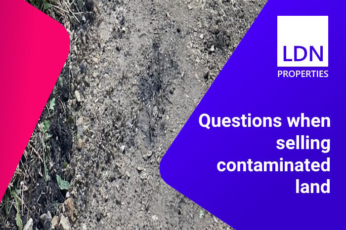 Questions when selling contaminated land